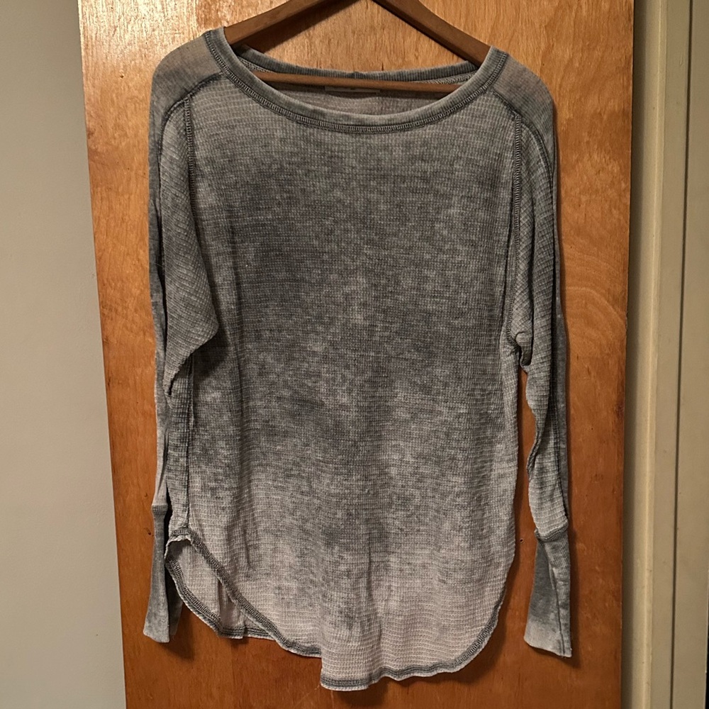 PST Project Social T Men’s Gray Long Sleeve S
